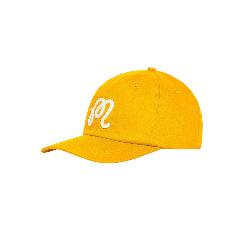 MALBON GOLF M Script Chainstitch Men’s Cap (Gold)