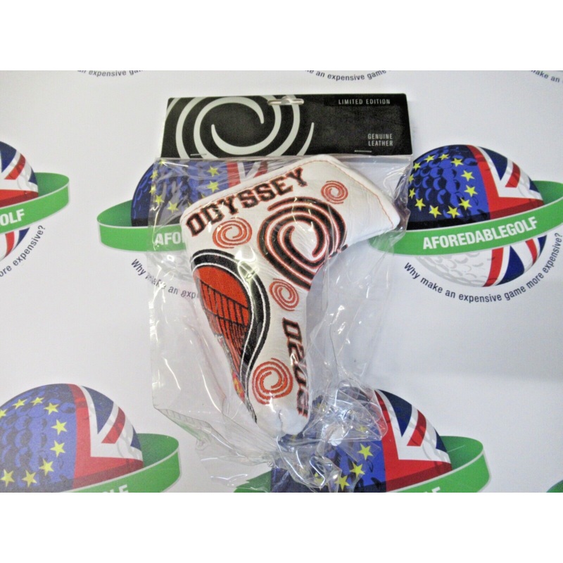 New Odyssey Limited Edition Leather 2020 Us Pga Blade Putter Head Cover