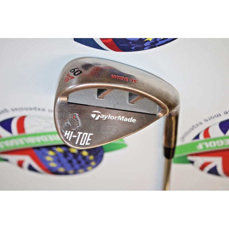 Used Taylormade Hi-Toe Wide 15 60 Degree Lob Wedge Kbs Hi-Rev 2.0 115 Regular