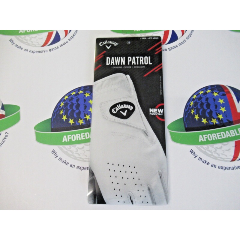 Callaway Dawn Patrol Leather Left Hand Glove For Right Hand Player Large