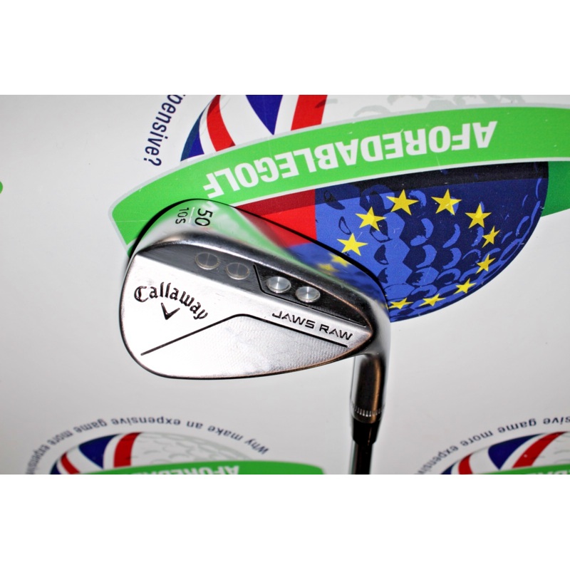 Callaway Jaws Raw Chrome .R. 50/10S Gap Dg Spinner 115 Vss Tour Issue Wedge Flex