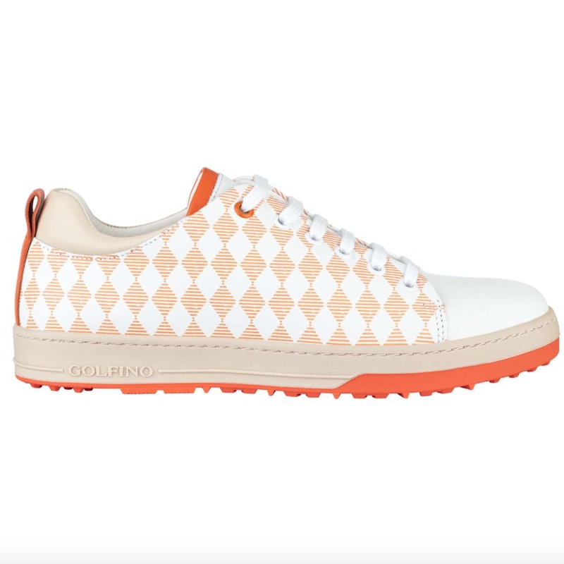 Golfino Lucena Golf Shoe – Vibrant Orange
