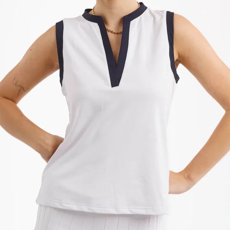 Smith & Quinn Stevie Top – White/Navy