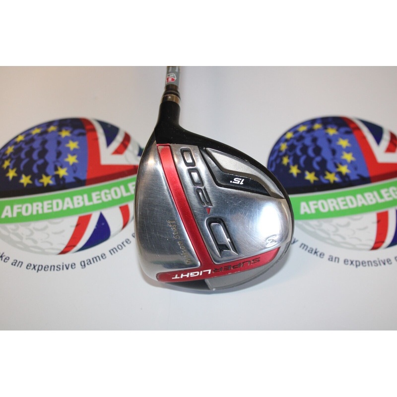 Used Wilson Staff Sl D-200 15 Degree #3 Wood Elements Chrome 49Fr Senior Flex