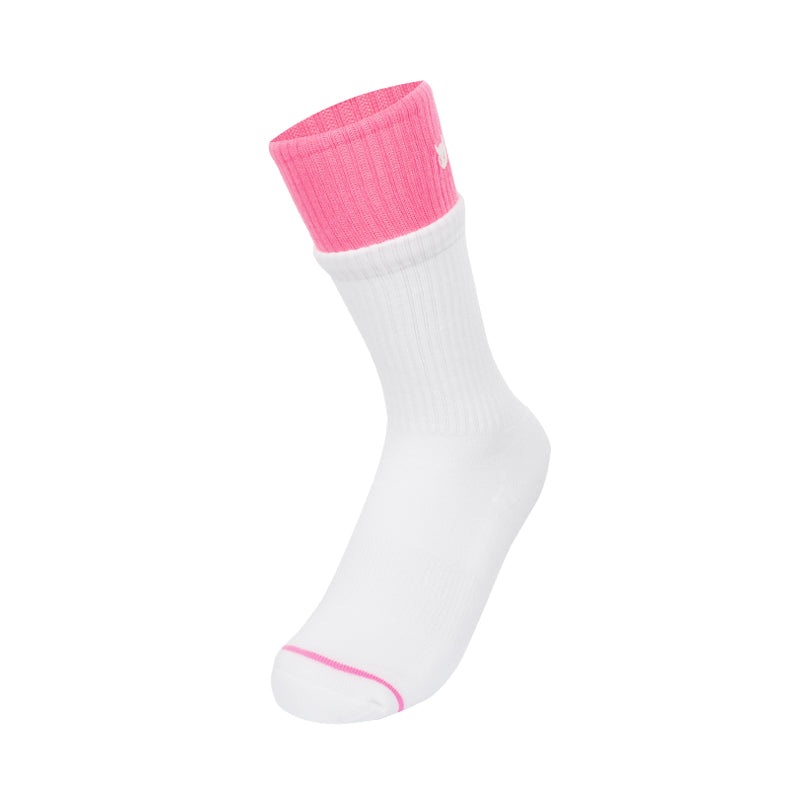 WAAC Korea Women’s Crew Socks (Pink)