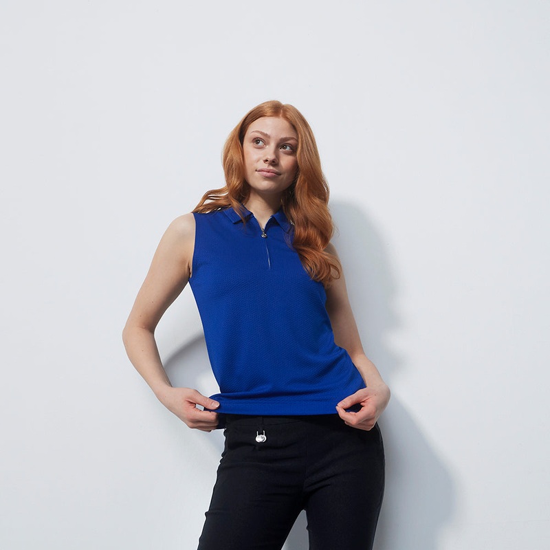 Daily Sports Honeycomb Sleeveless Polo – Last One XS Only Left