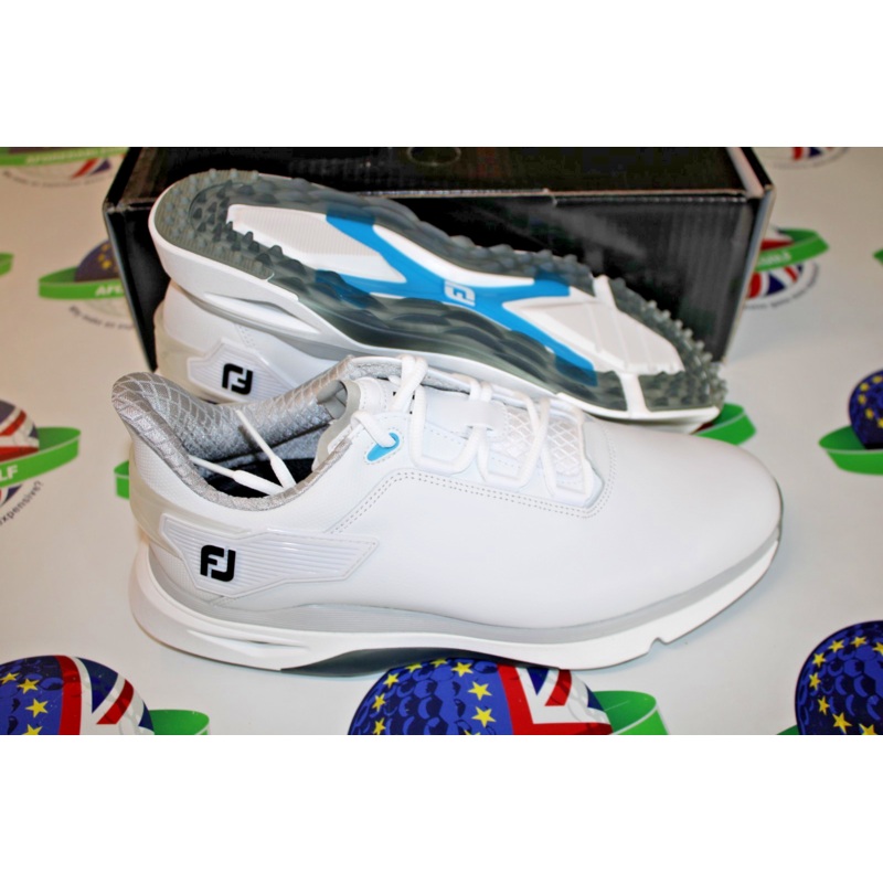 Footjoy PRO SLX waterproof golf shoes white uk size 10 medium 56912k