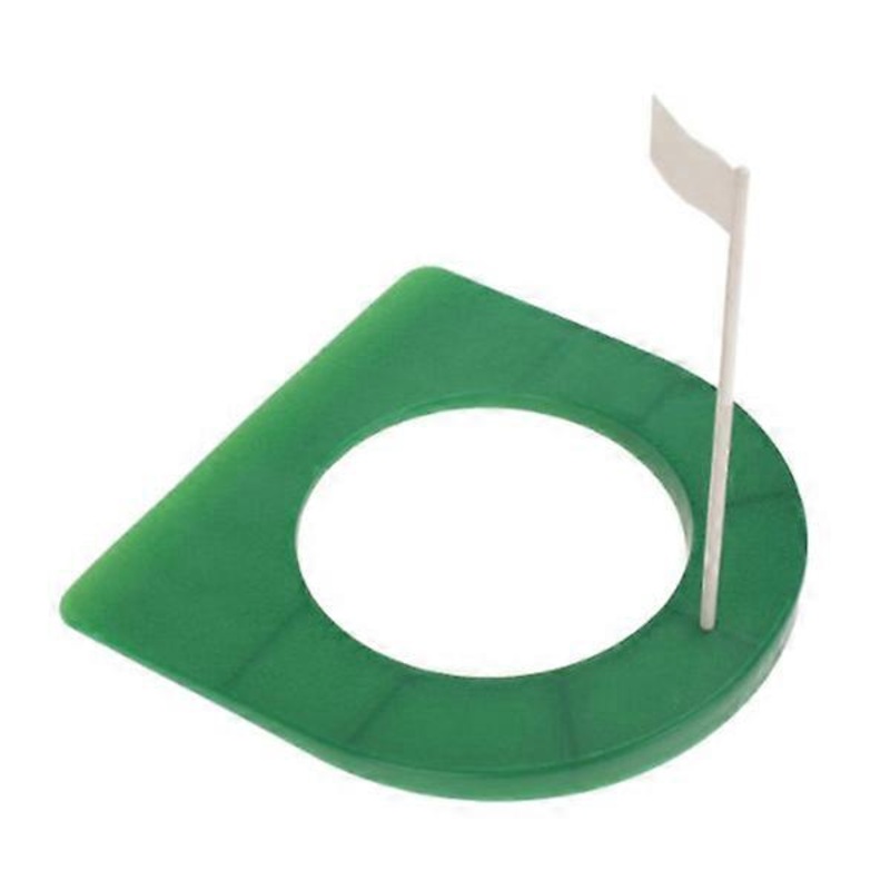 Golf Putting Practice Cup with Flag for Travel Use 7 x 6 7/8 Inch Dimension 1Set