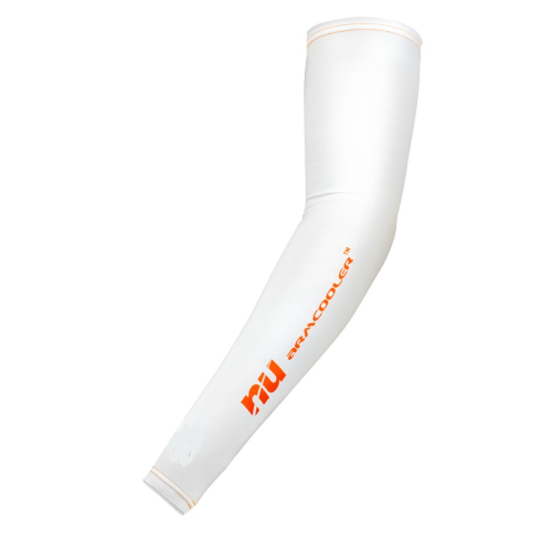 NU Arm Cooler Sleeves – White|White|Small/Medium|Large/Xlarge