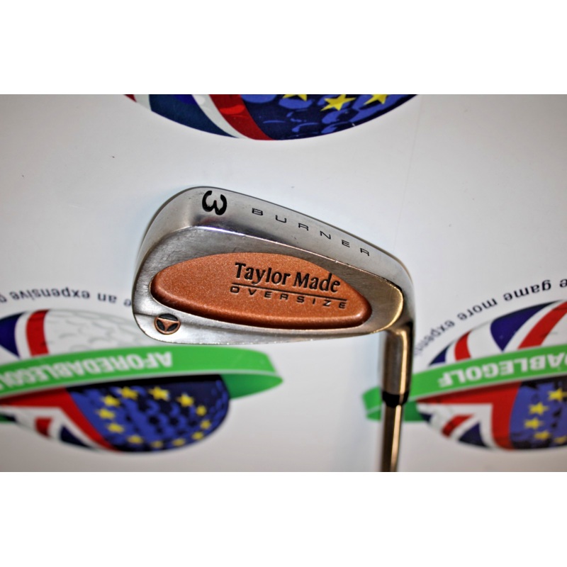 Used Taylormade Burner Oversize 3 Iron Precision Rifle R-80 Steel Shaft Regular