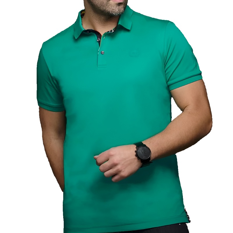 Au Noir Men’s Eagle Polo – Kelly Green
