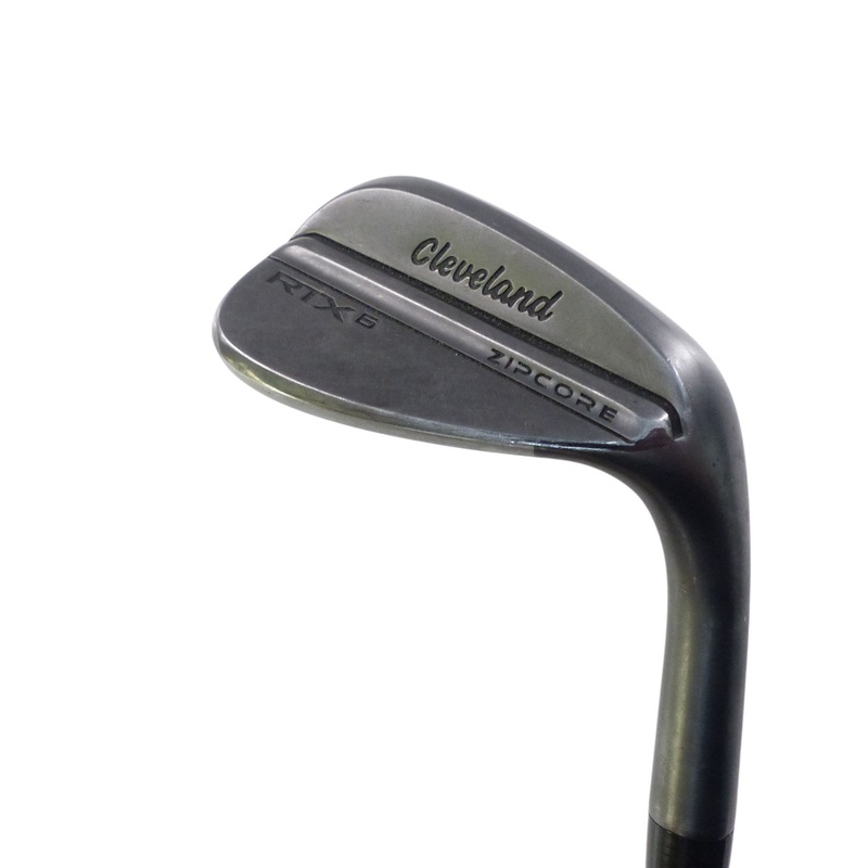 Cleveland: RTX 6 Zipcore Black Satin 52 Wedge Steel Wedge Right Hand