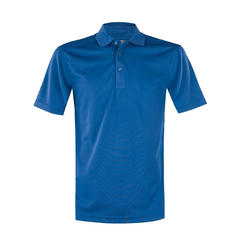 CUTTER & BUCK Clique Spin Dye Men’s Polo (Tour Blue)