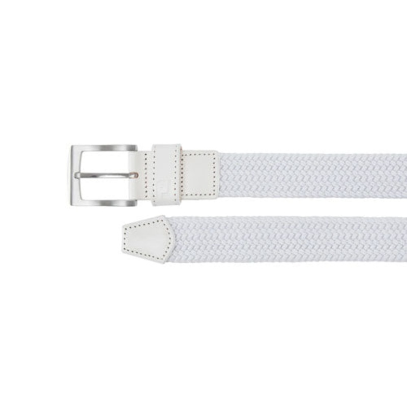 FootJoy Braided Belt – White|Regular|Long