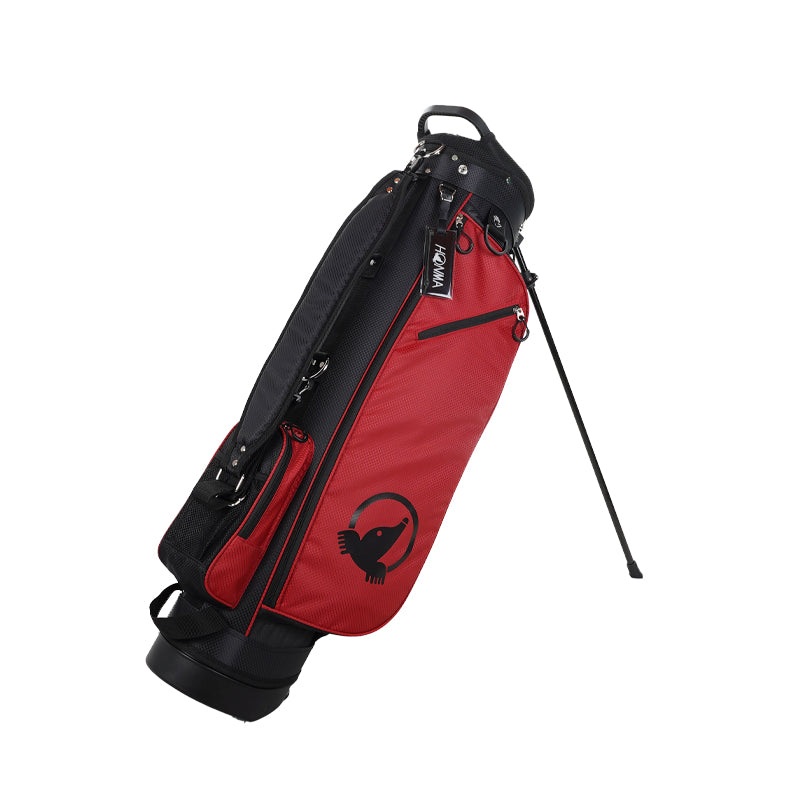 HONMA 7 Gear Entry Stand Bag (Black/Red)