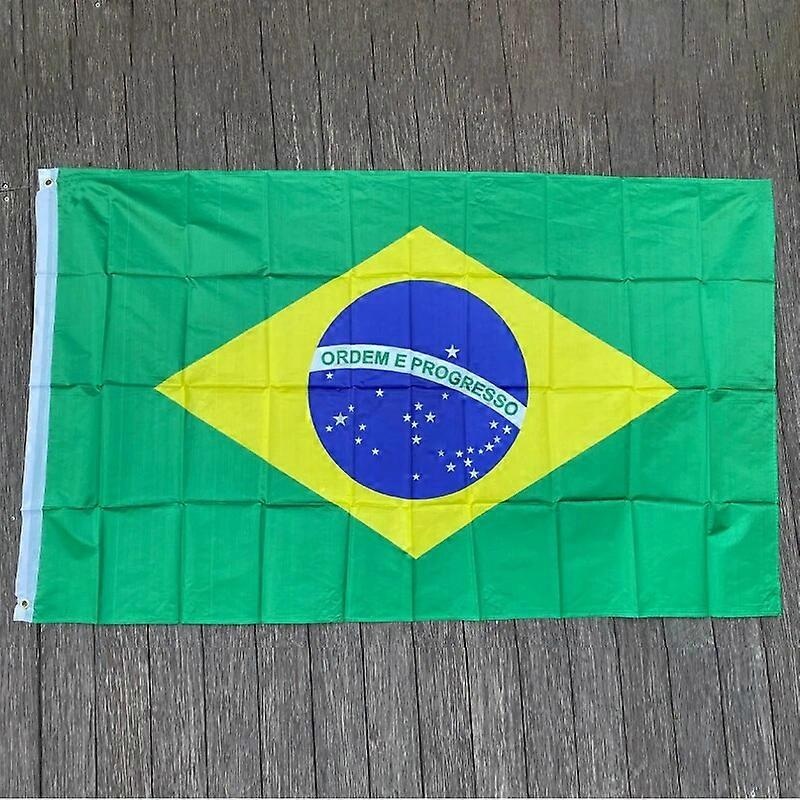 New 3×5 Feet Large Brazilian Flag Polyester the Brazil National flag Banner