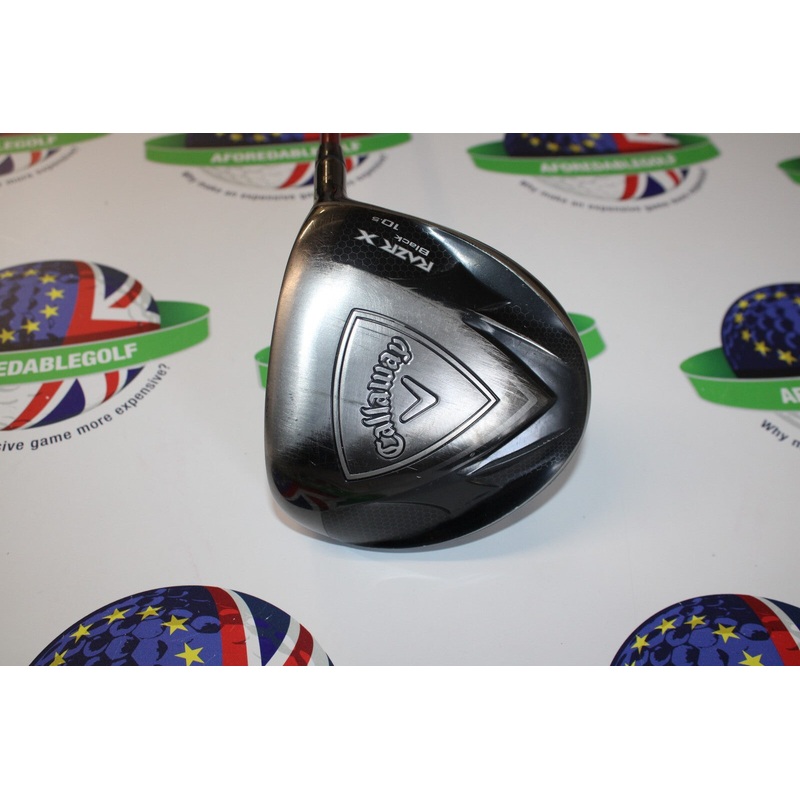 Used Callaway Razr X Black 10.5 Degree Driver Fujikura Motore F8 60G Regular
