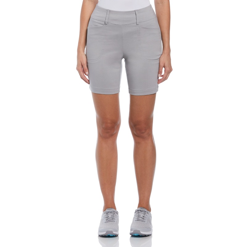 Women’s Pull-On Golf Short|Sleet|XS|S|M|L|XL|XXL