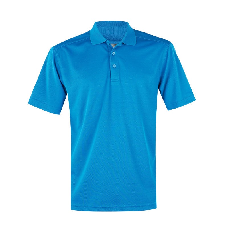 CUTTER & BUCK Clique Spin Dye Men’s Polo (Ocean Blue)