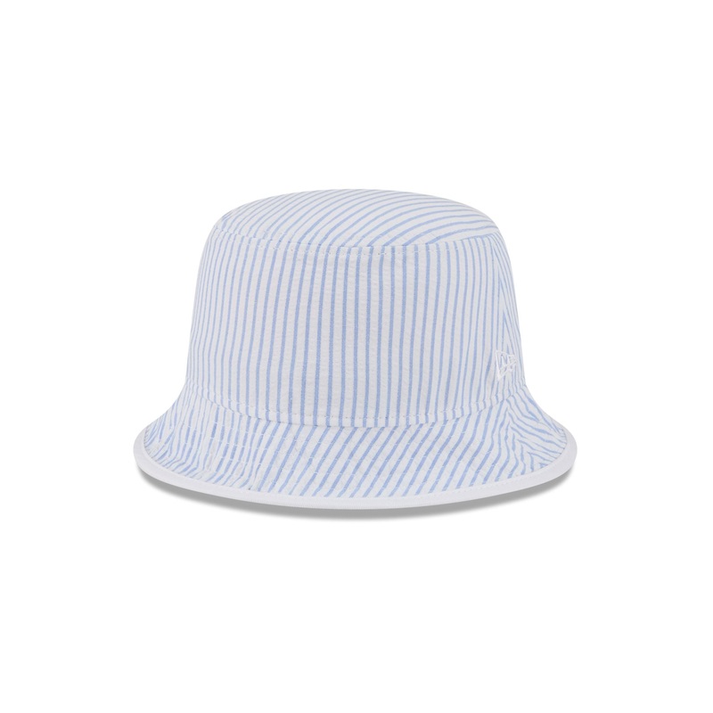 Sky Blue Pinstripe Bucket Hat|S|M|L|XL