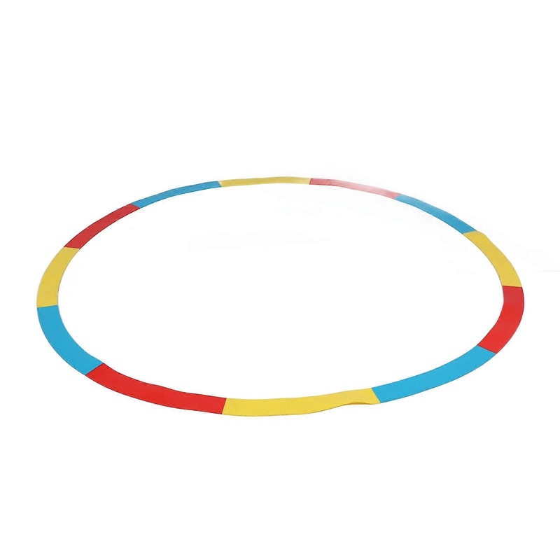 Golf Training Target Rings, Ultra-Thin Silicone Vibrating Indicator Circles for Golf Practice, Red, Yellow, Blue, Large 51 Circles
