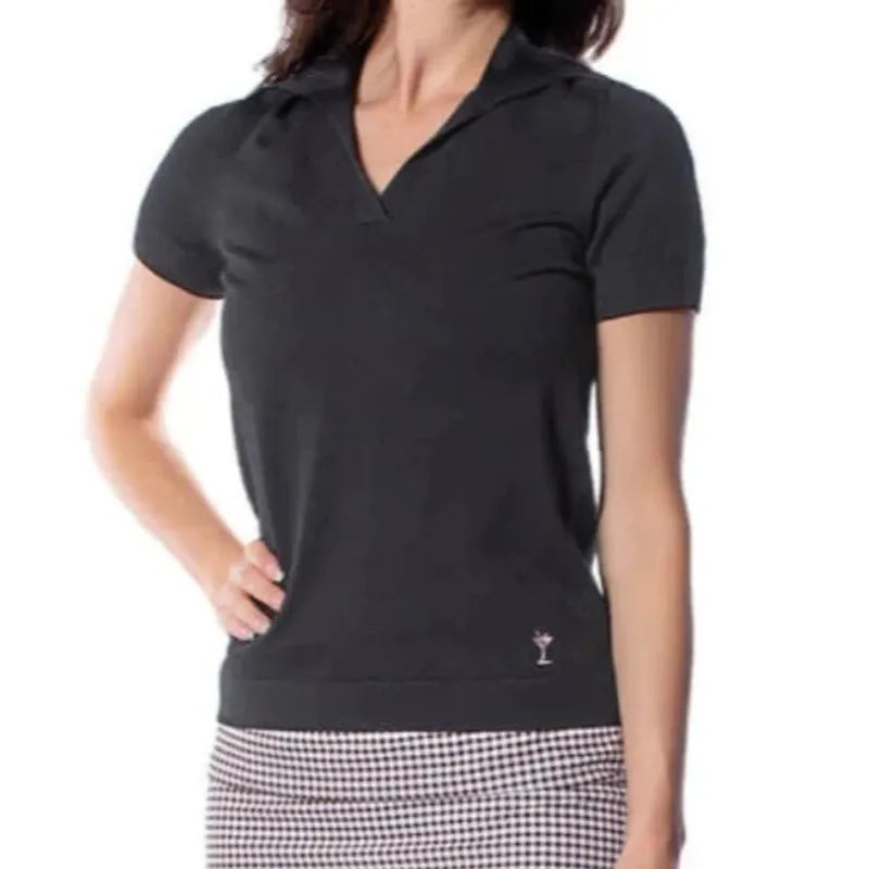 Golftini S/S Sweater – Black|XS|S|M|L