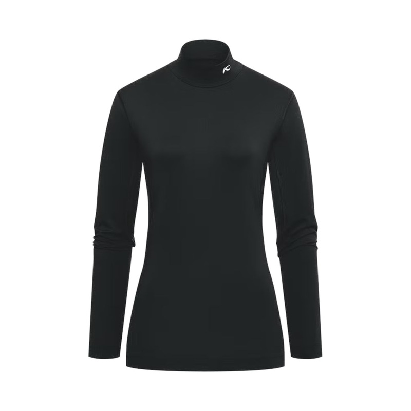 Women’s Base Layer Turtleneck|Black/White|36