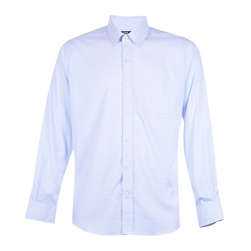 CUTTER & BUCK Versatech Tattersall Men’s Longsleeve Shirt (Atlas)