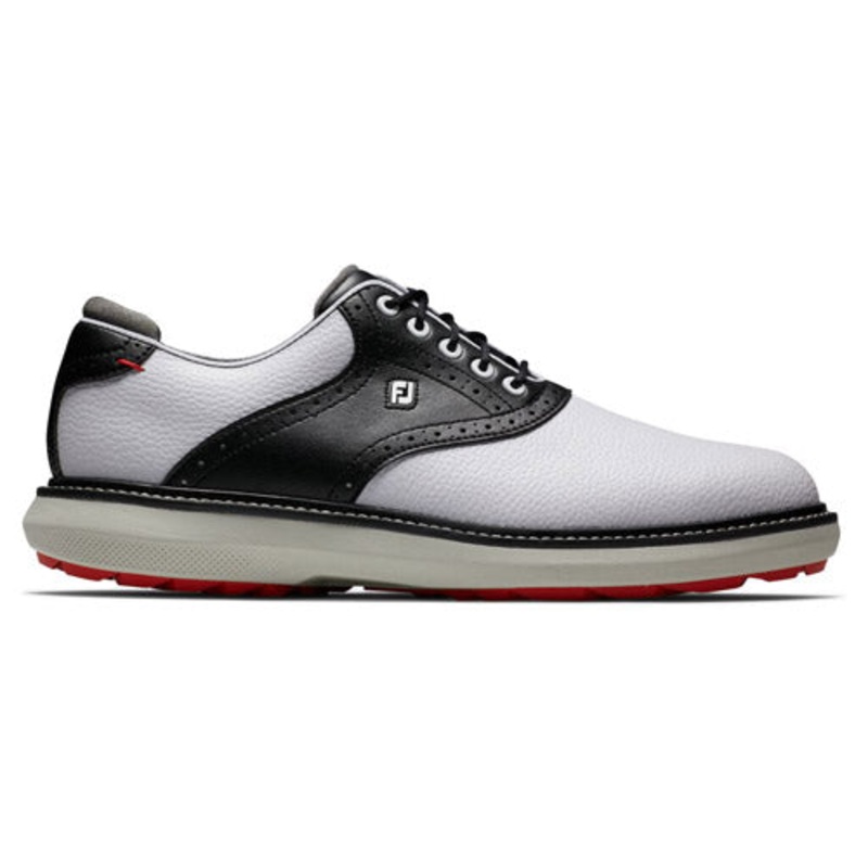 FJ Traditions Spikeless Shoes – White/Black/Grey