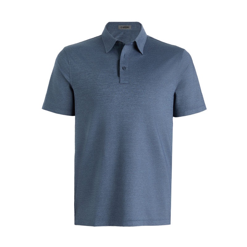 GFORE Melange Ice Nylon Men’s Polo (Twilight Melange)