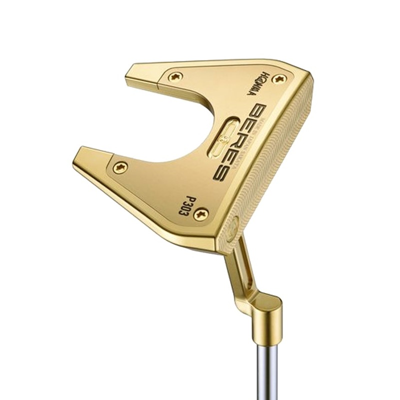HONMA Beres P-303 Gold Plated 3 Star (2021) Men’s Putter