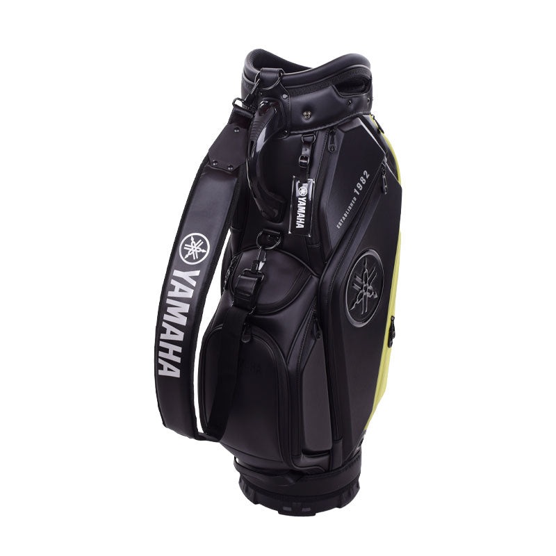 YAMAHA Y22CBM 9 Caddie Bag (Black/Yellow)