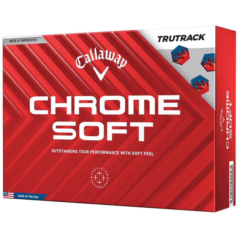 Callaway Chrome Soft TruTrack 1 Doz – White