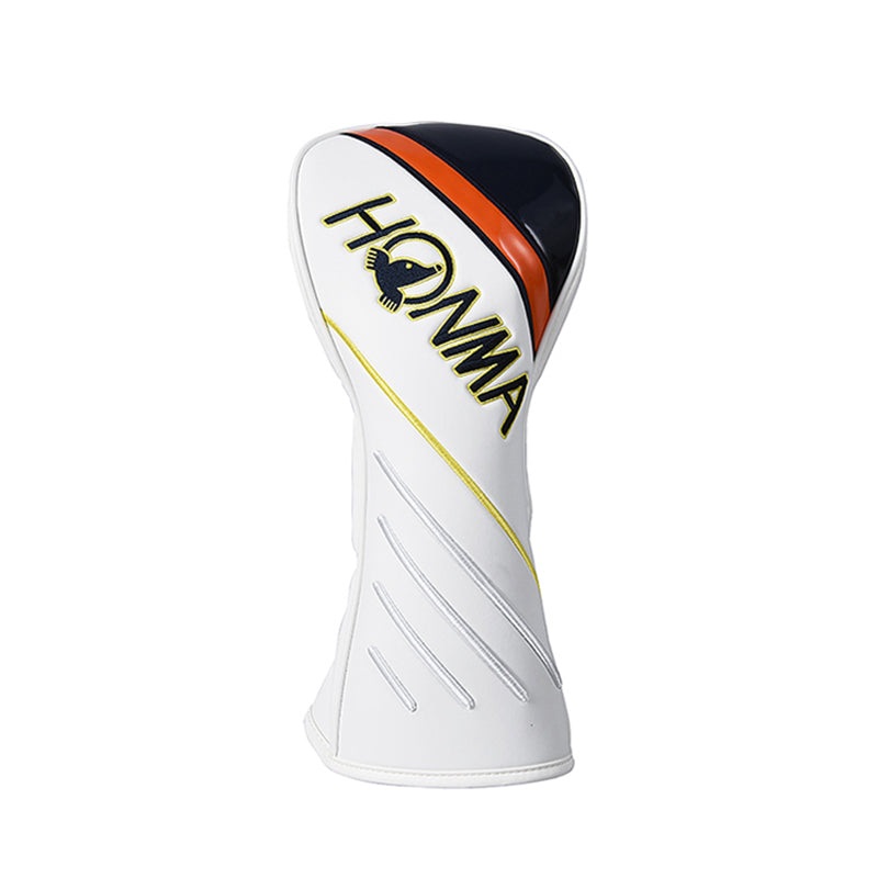 HONMA Pro Fairway Headcover (White/Orange)