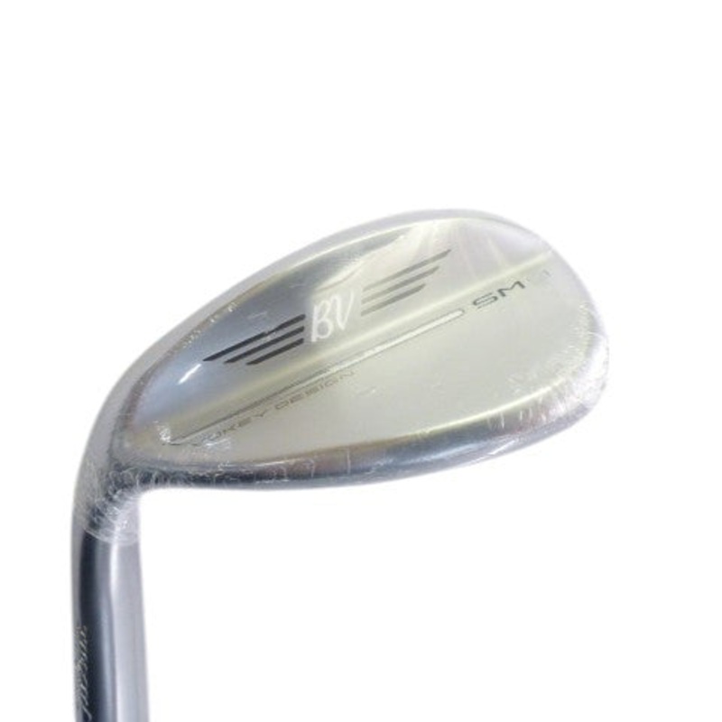 Titleist: Vokey SM9 Brushed Steel 60 D-Grind Wedge Graphite Stiff Left Hand