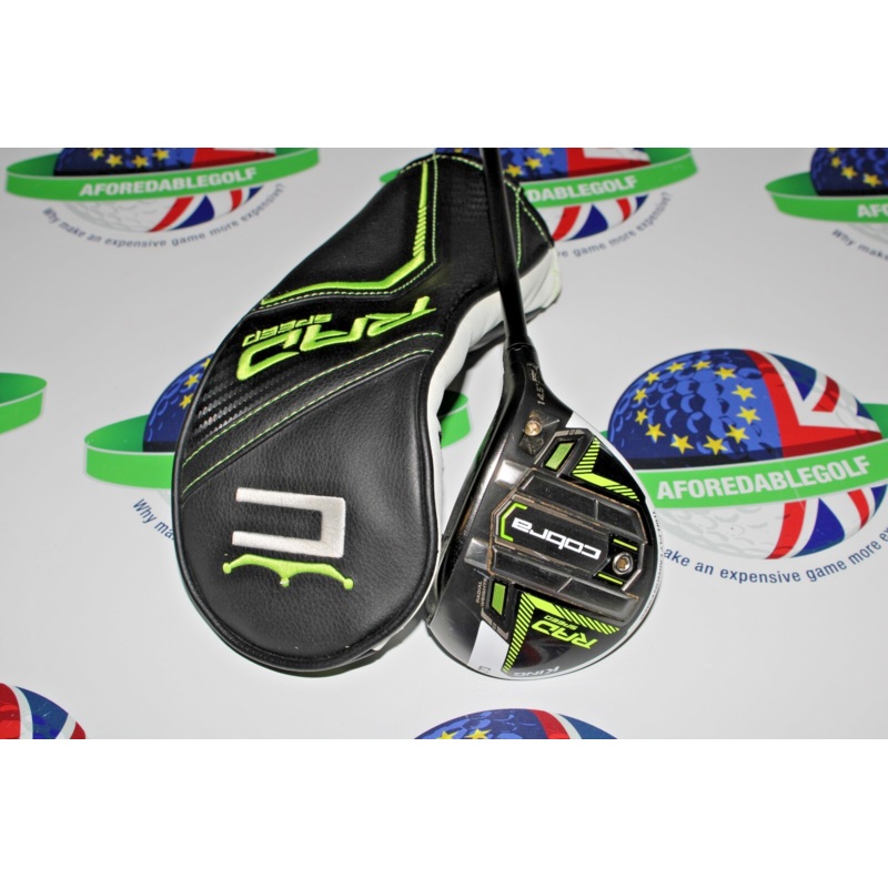 Used Ccobra King Rad Speed 14.5 Degree #3 Wood Motore X F3 6-S Stiff Flex