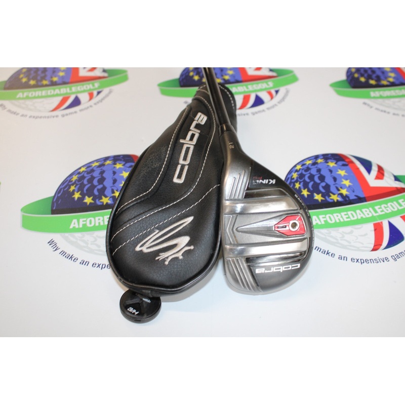 Used Cobra King F9 21 Degree 4 Hybrid Fujikura Atmos 7R Graphite Regular Flex