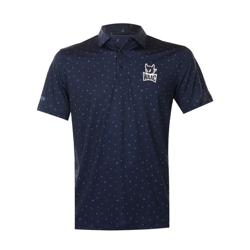 WAAC GG Arrow Eyes Men’s Polo (Navy)