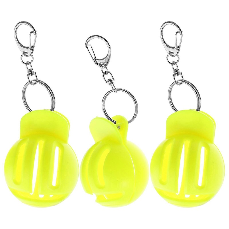 Ball Marking Tool Golf Ball Alignment Tool T-Shaped Line Design For Golf Enthusiasts Yellow 6.00X5.00X5.00CM 3Pcs