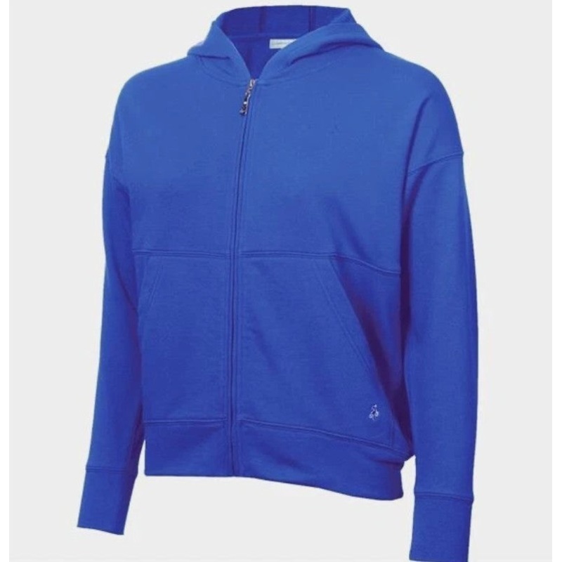 Green Lamb Maryanne Full Zip Hooded Top Cornflow UK Size Medium