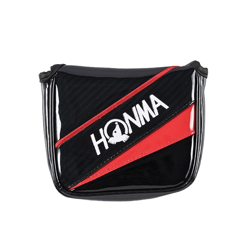HONMA Pro Mallet Headcover (Black/Red)