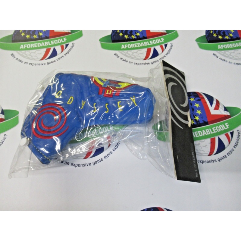 New Odyssey Limited Edition Leather May Major 2022 Blade Putter Head Cover