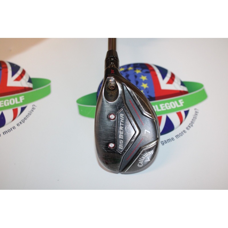 Used Callaway Big Bertha 30 Degree 7 Hybrid Ust Mamiya Recoil Esx 460 F2 Seniors