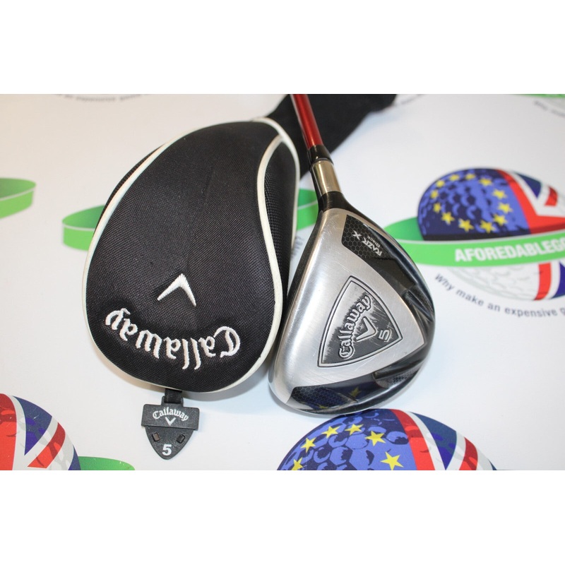 Used Callaway Razr X Black 5  Fairway Wood 60G Graphite Shaft Regular Flex