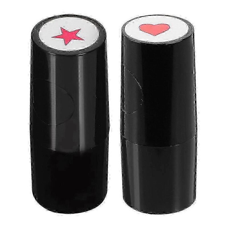 2pcs Golf Ball Stamp Marker – Multi-Use Plastic Stamper for Golf Balls & Accessories Edition 0903