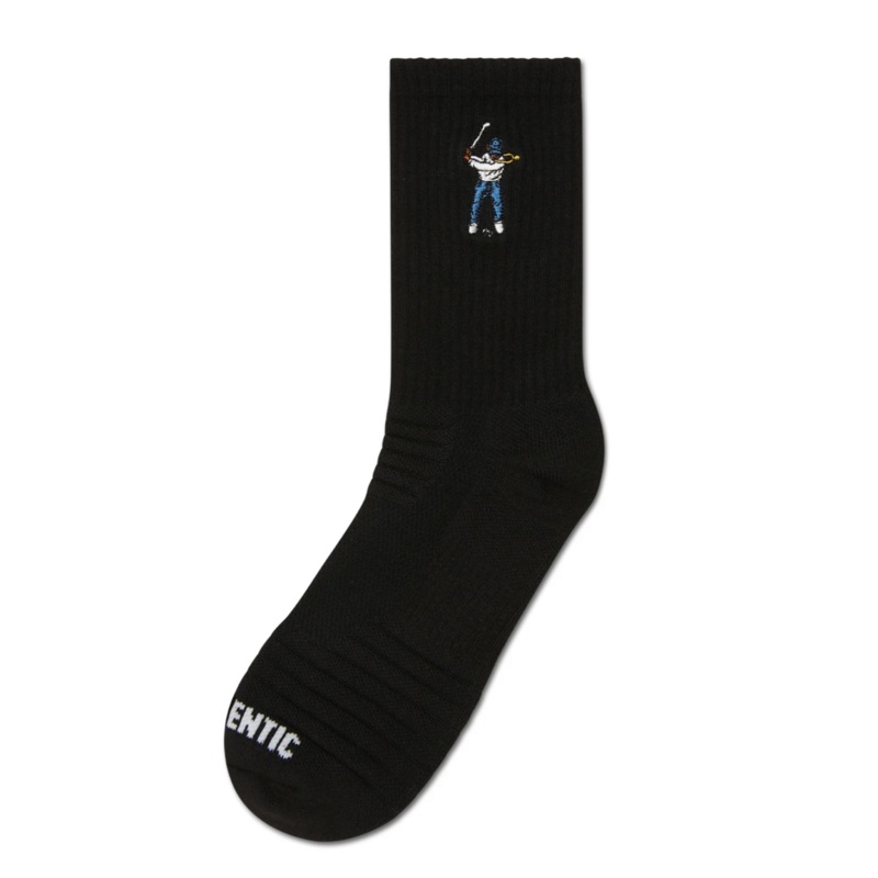 ESG Calf Logo Socks – Black|One Size