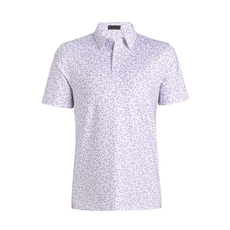 GFORE Garden Men’s Tech Polo (Iris)