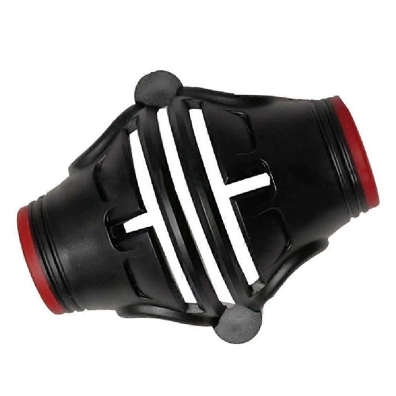HighPrecision Golf Ball Marker 180Degree Alignment Tool Black/Red