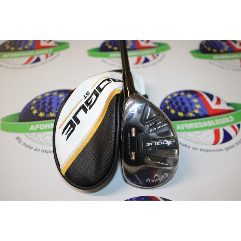 New Callaway Rogue St Max Os Lite #6 Hybrid Project X Cypher Sixty 5.5 Regular
