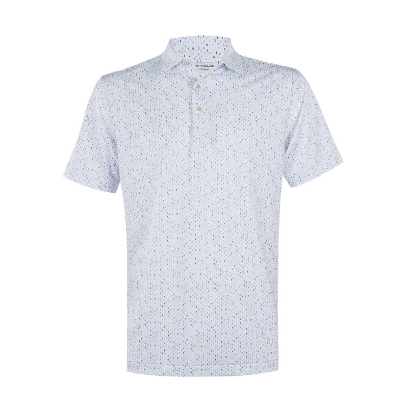 PETER MILLAR Cocktail Garnish Men’s Performance Polo (White)
